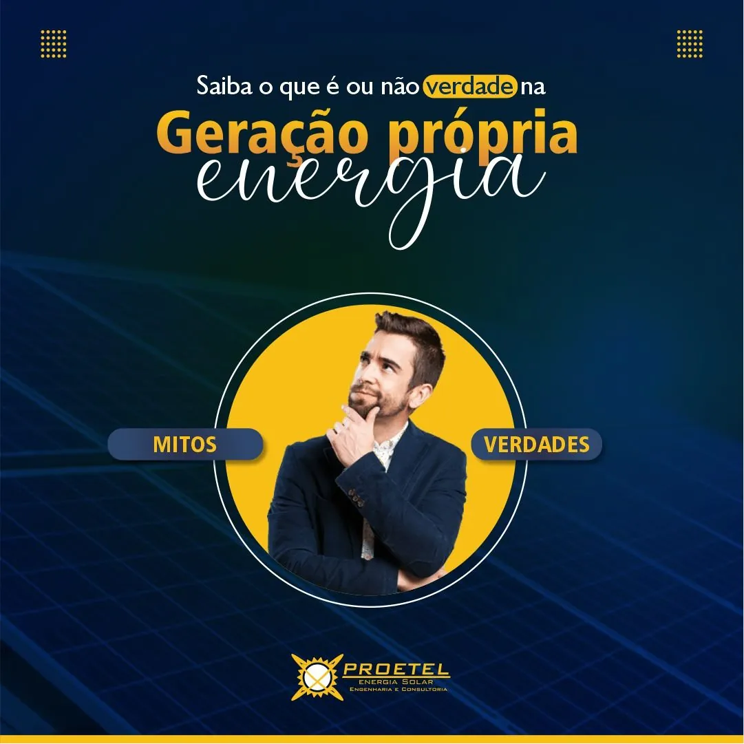 Peça para Proetel Energia Solar